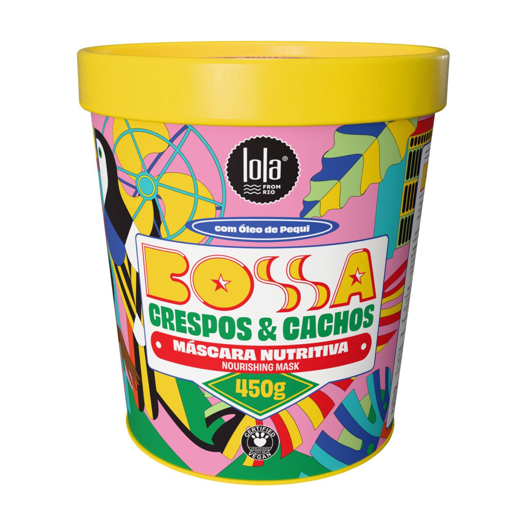 Маска Lola From Rio Bossa Nourishing Mask For Curly Hair для кучерявого волосся, 450 г