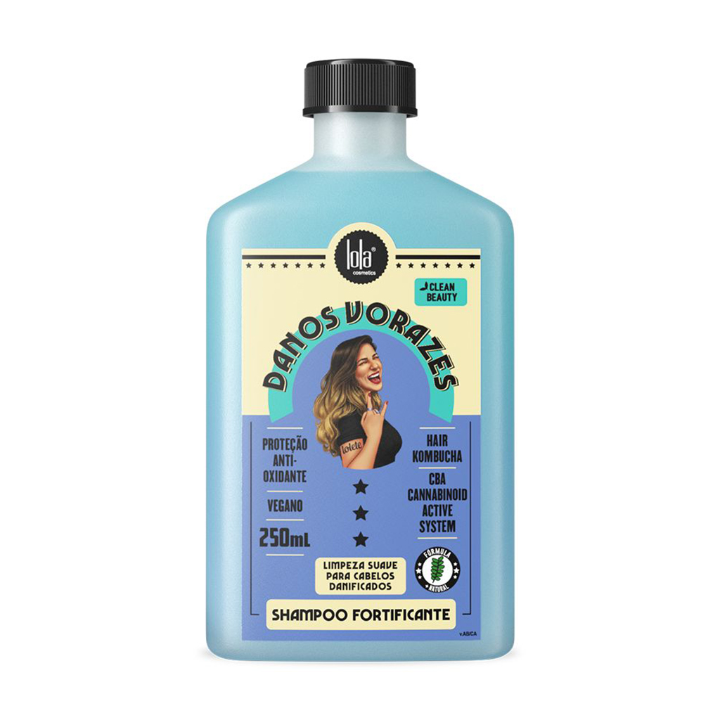 Зміцнювальний шампунь для волосся Lola From Rio Danos Vorazes Fortifying Shampoo, 250 мл